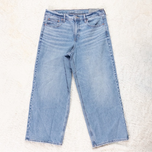 American Eagle High Rise Strigid Jeans NWT Size 10 Short 30W - Picture 2 of 6